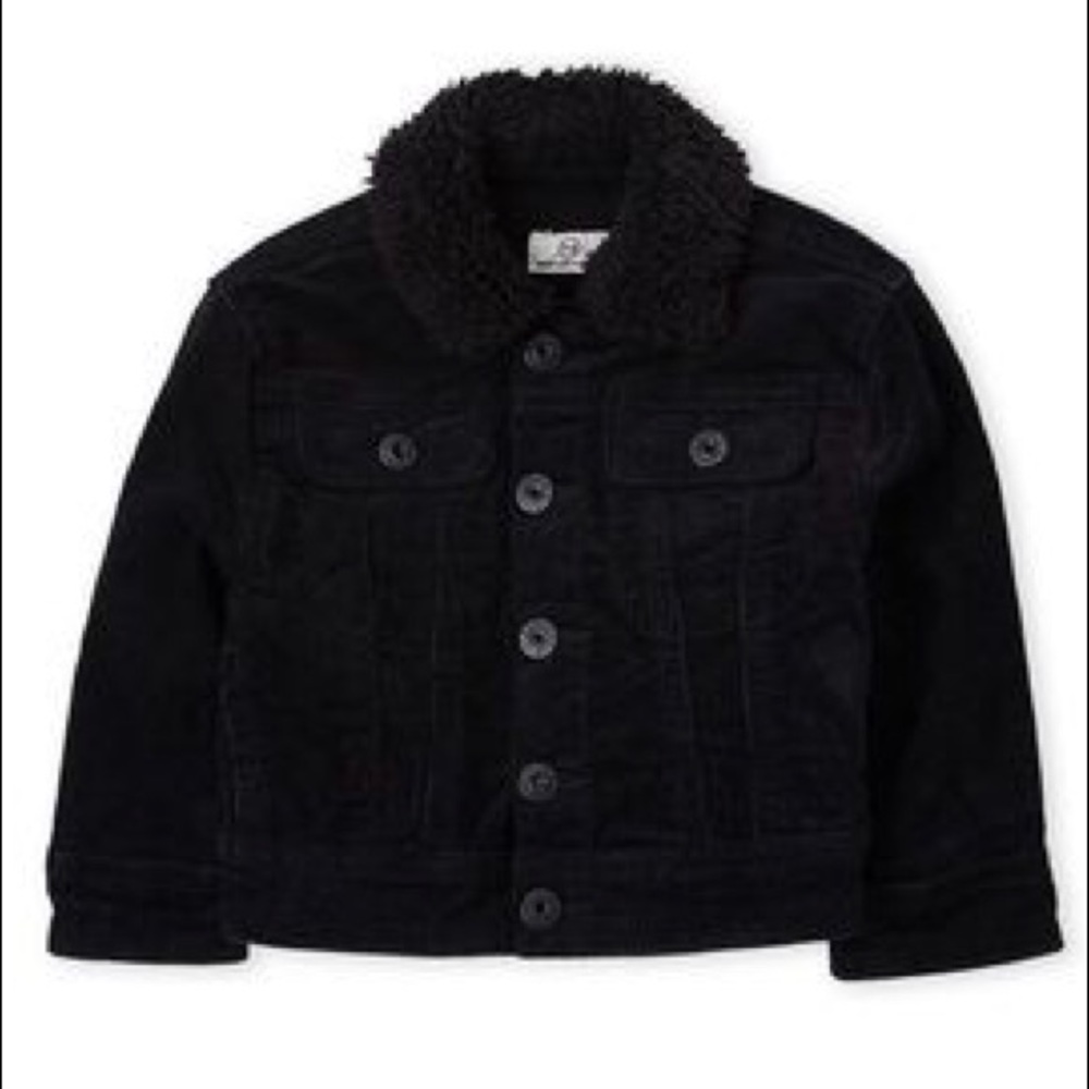 AG Adriano Goldschmeid Kids Sherpa Collar Corduroy Jacket